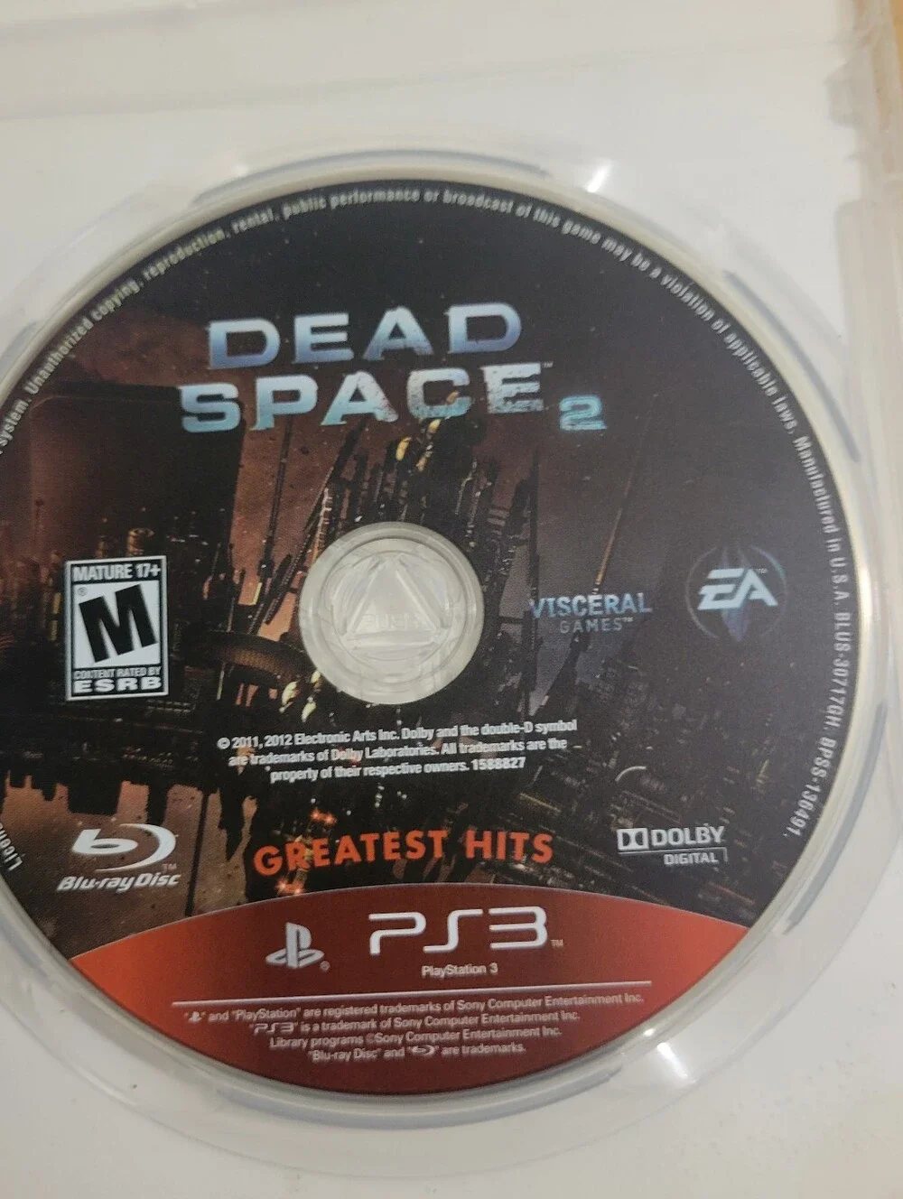 Dead Space 2 (PS3) Limited Edition - Black/Cyan